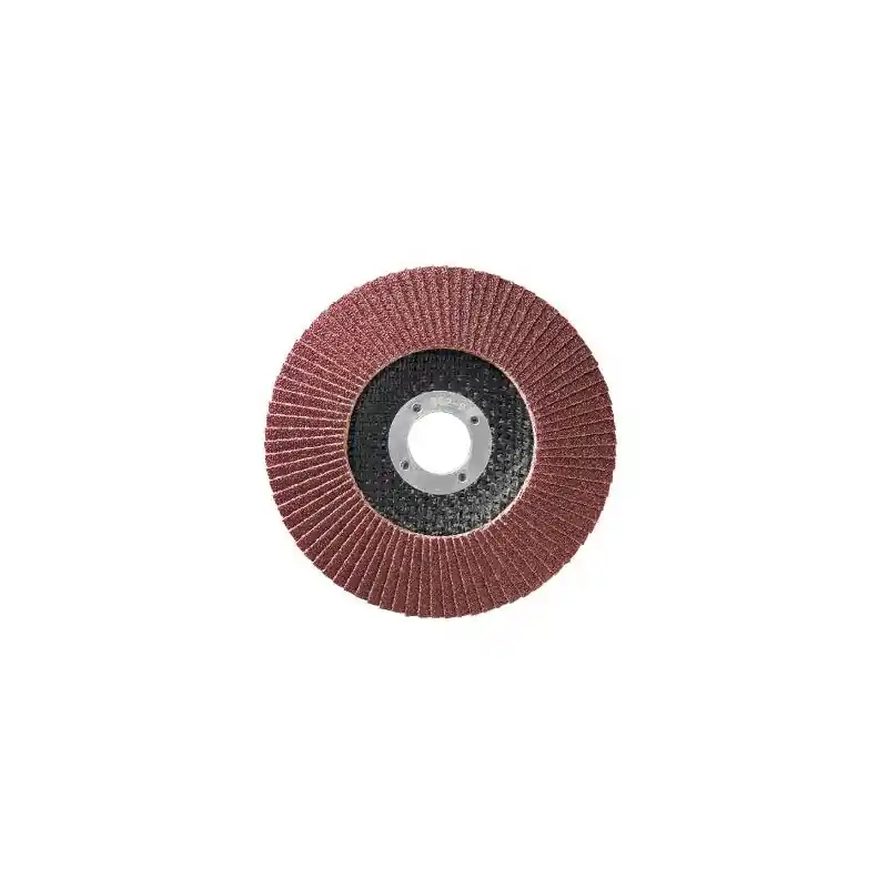 10 Disques Lamelles Lamdisc Conv. D.125x22,23 A120 Support Fibre