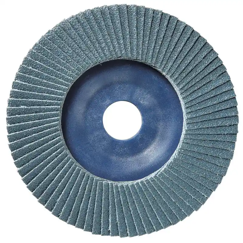 10 Disques lamelles Zirconium D 125x2223mm Gr 40 support nylon LAMDISC