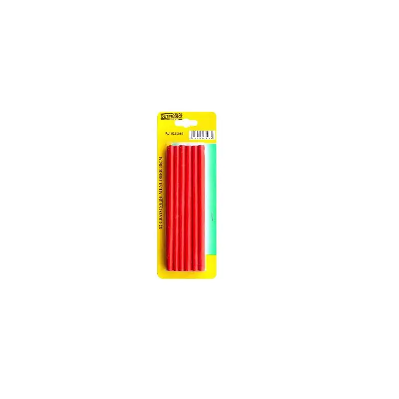 12 crayons de maçon et de menuisier 180 mm 5280089