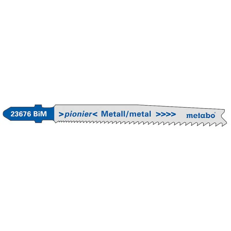 5 Lames de scies sauteuses 74 x 1 mm pour métal