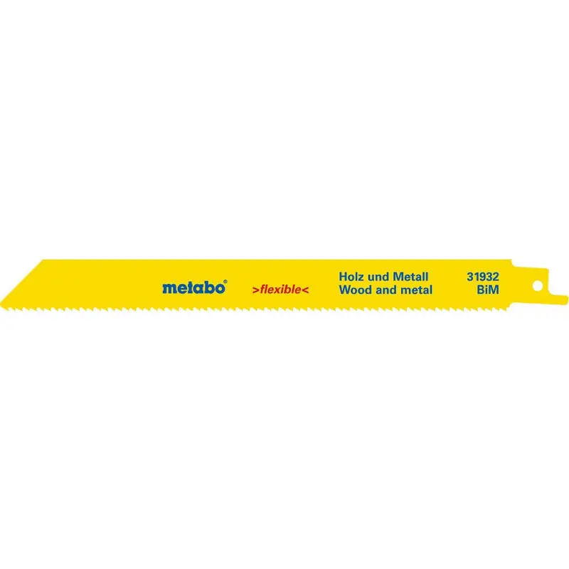 200 Lames de scies sabres 200 x 0,9 mm Flexible