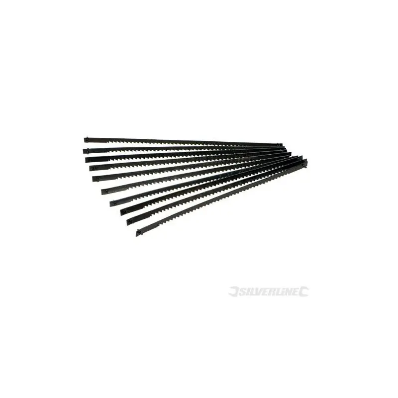 10 Lames Scie chantourner l 130mm la coupe du plastique et du bois (14