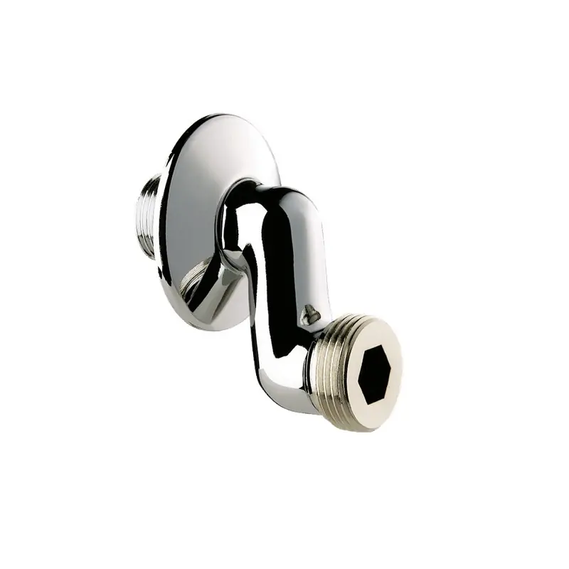 2 raccords excentrés contre-coudé entraxe 32mm M1/2" M3/4" laiton chro
