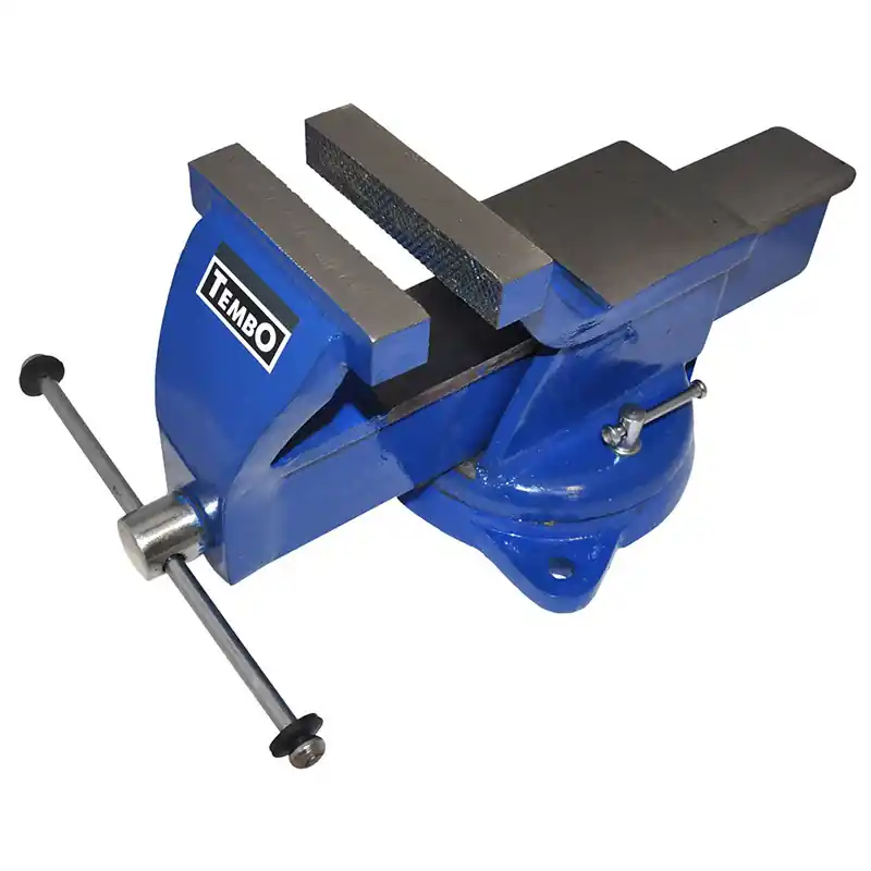 2 Etaux en acier fixe Tembo 100 mm gamme économique