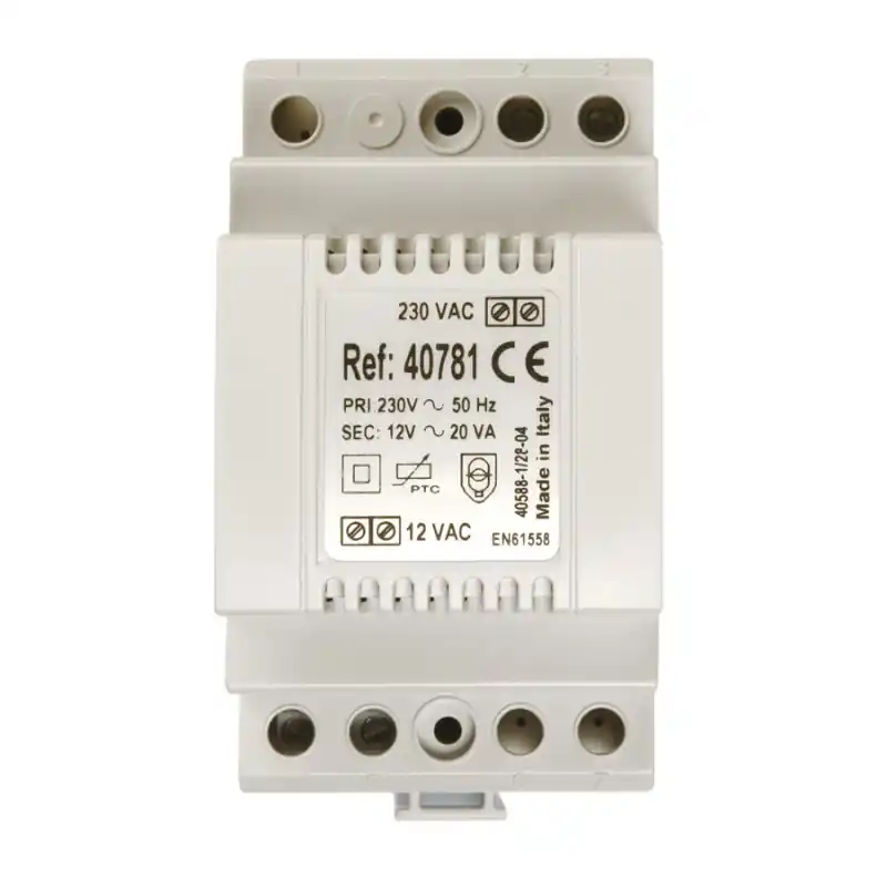 Alimentation 230 Vac / 12 Vac 1,5 A 40781