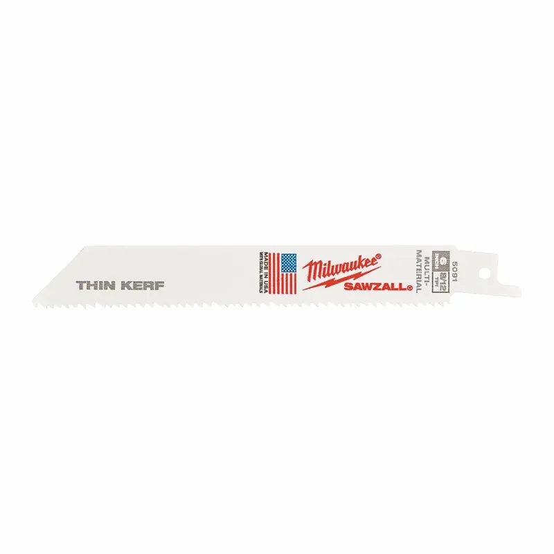 5 pièces de Lames de scie sabre 150 x 8 / 12 Tpi