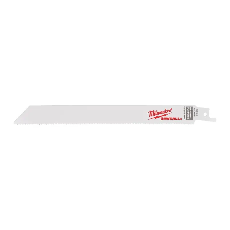50 Lames de scie sabre SAWZALL 200 x 10 mm 14 Tpi 48016293