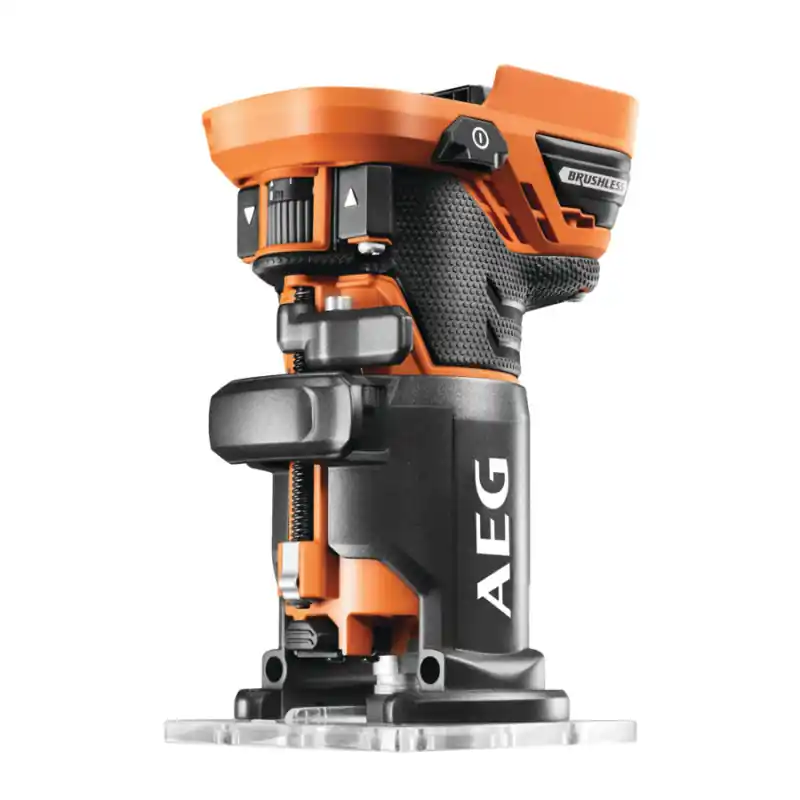Affleureuse BOF18BL-0 Brushless 18V 6mm 25000tr/min produit seul AEG