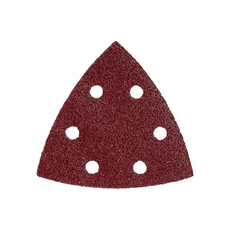 5 feuilles abrasives auto-agrippantes 93x93mm P180 B+M ponceuse