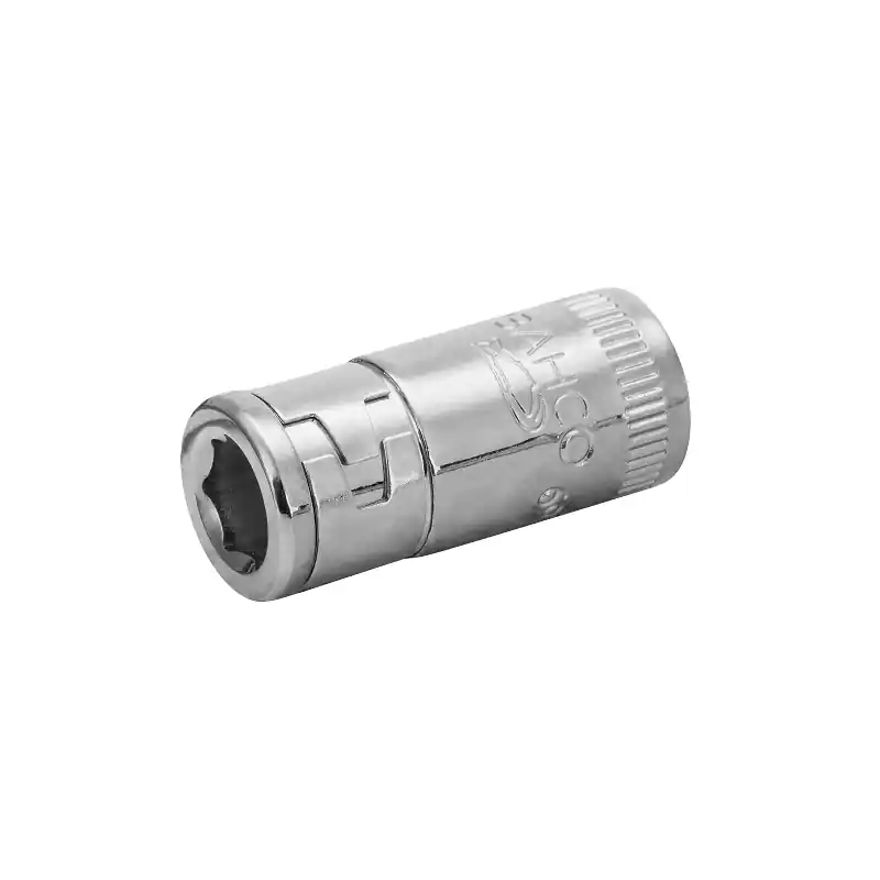 Adaptateur moleté carré 1/4" pour embout 6 pans 1/4", 27 mm 6973A