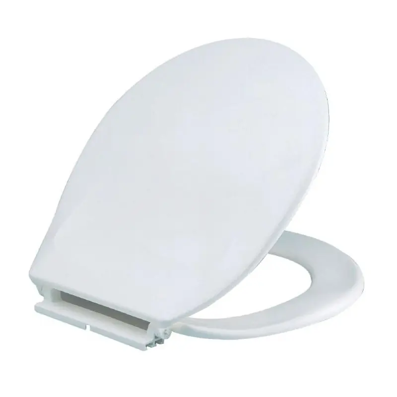 Abattant Monaco en polypropylène antistatique Double blanc 48 7101 01
