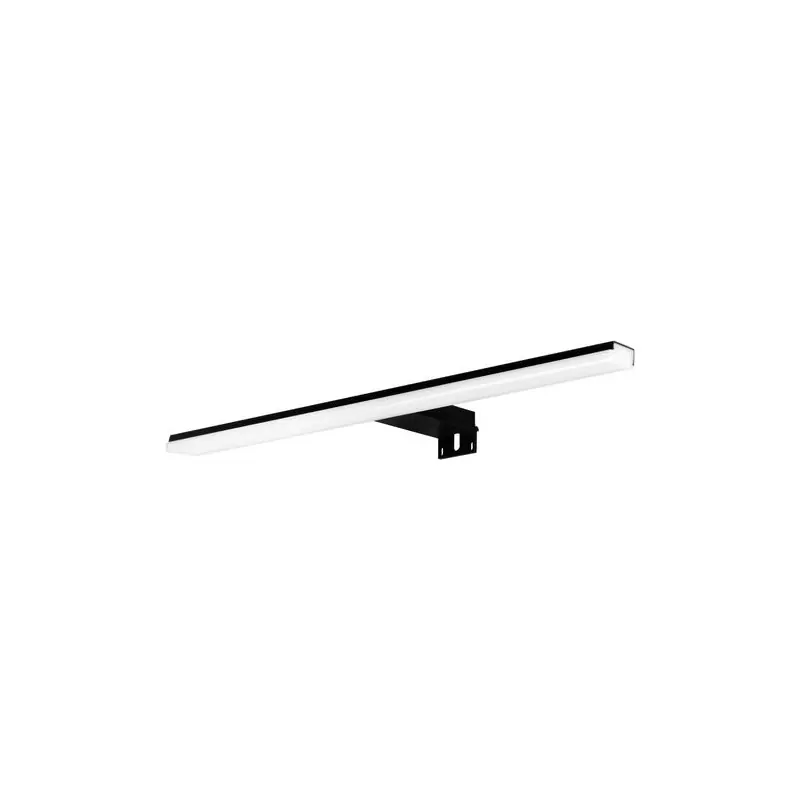 Applique LED miroir salle de bain 10 W 757 lm noir mat BLITZ