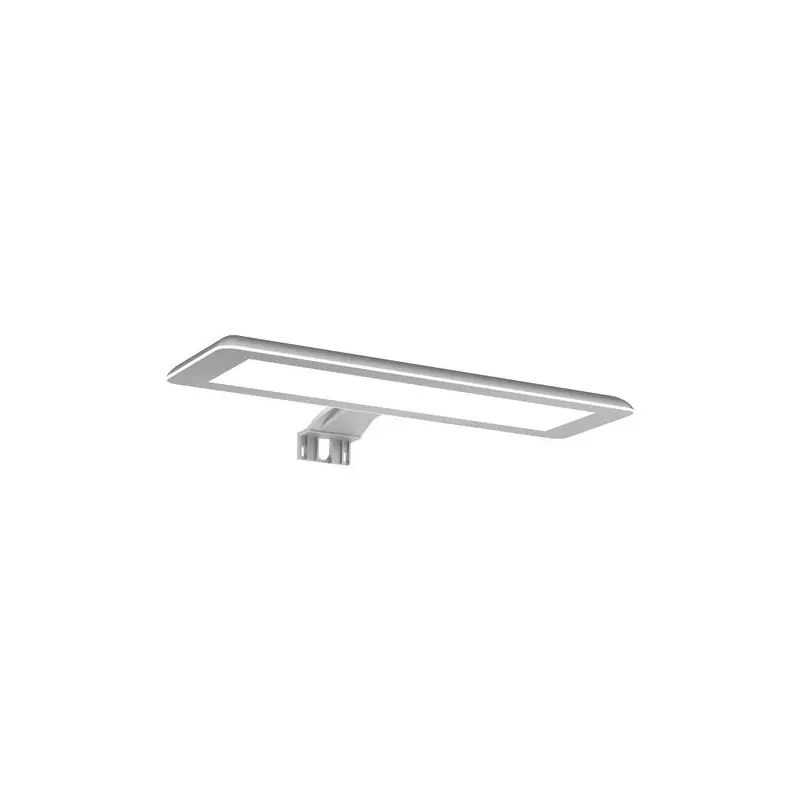 Applique LED miroir salle de bain 10 W 715 lm couleur argent LUCEO