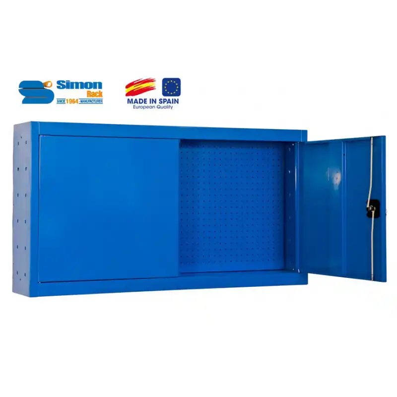 Armoire de rangement murale 675x900x275mm Bleu CABINET TOOLS PANNEL 90
