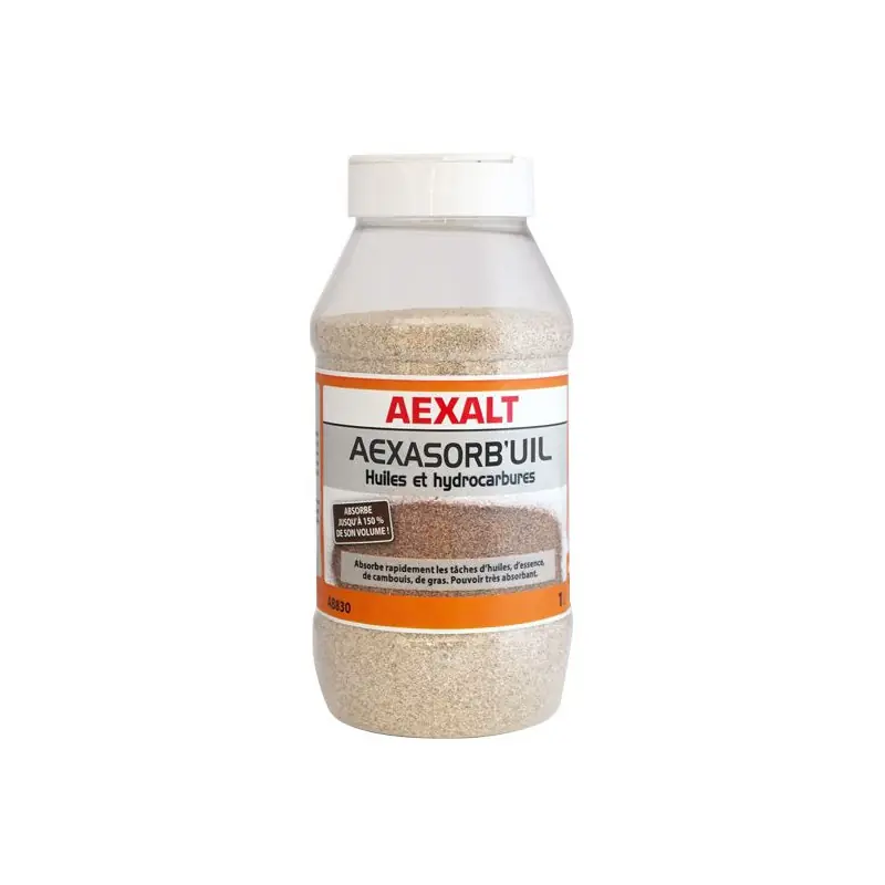 Absorbeur d‘huiles et d‘hydrocarbures 1L