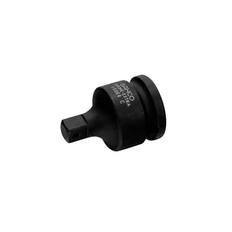 Adaptateur pour carré conducteur 1/4" à 3/8" finition phosphatée 30 mm