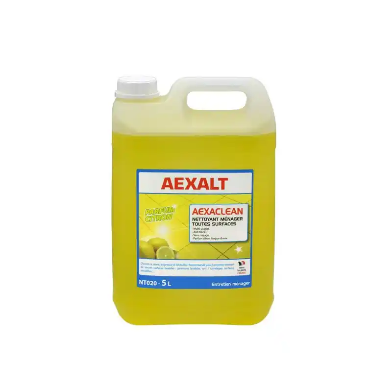 AEXACLEAN nettoyant ménager toutes surfaces parfum citron 5 L