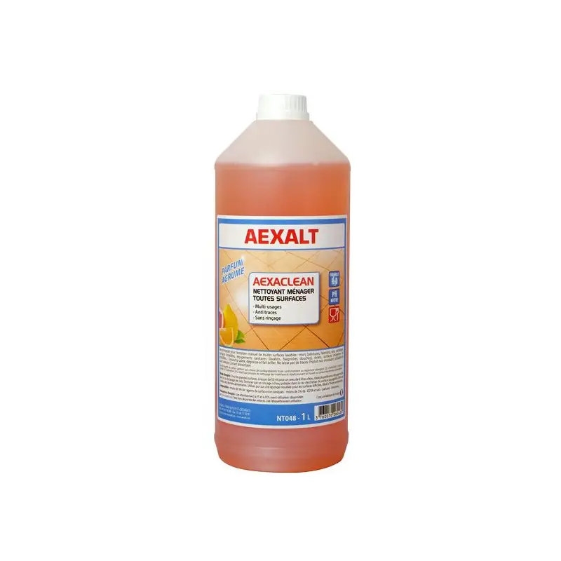 AEXACLEAN nettoyant ménager toutes surfaces parfum agrume 1 L