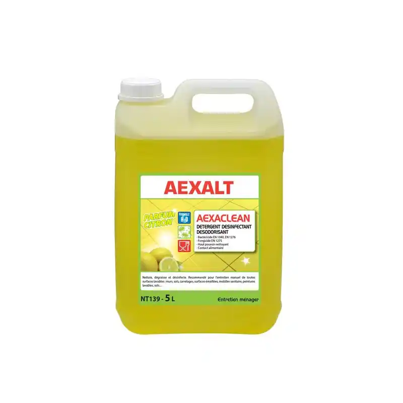 AEXACLEAN désinfectant parfum citron 5 L