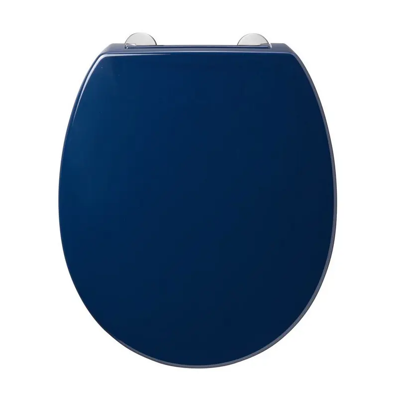 Abattant avec couvercle charnières inox Bleu Matura 2
