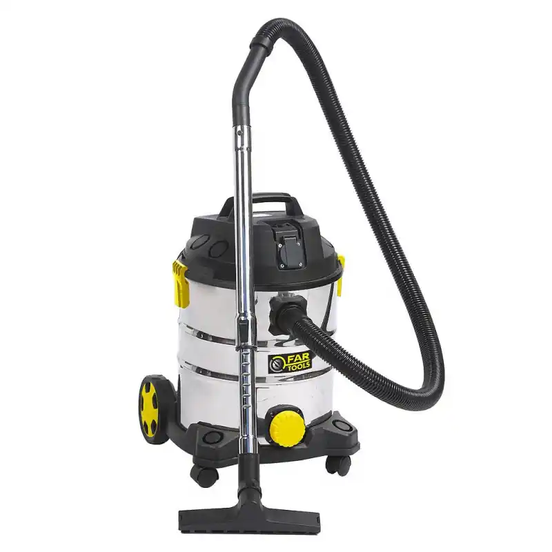 Aspirateur eau et poussières 25 L 1400 W 18 kpa avec accessoires NET-U
