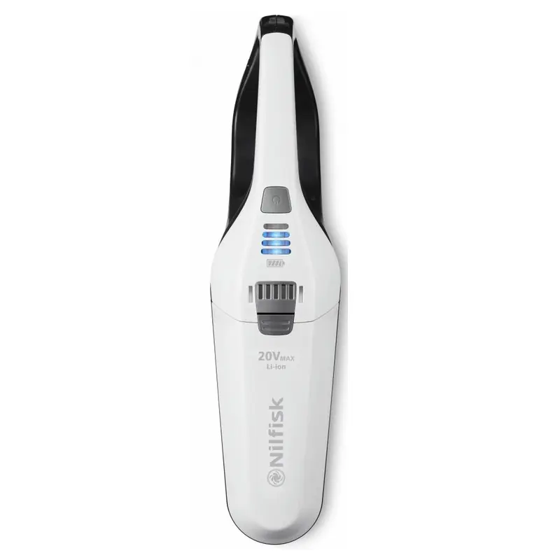 Aspirateur main batterie 20V max Li-Ion bac poussière 06L Blanc QUICK
