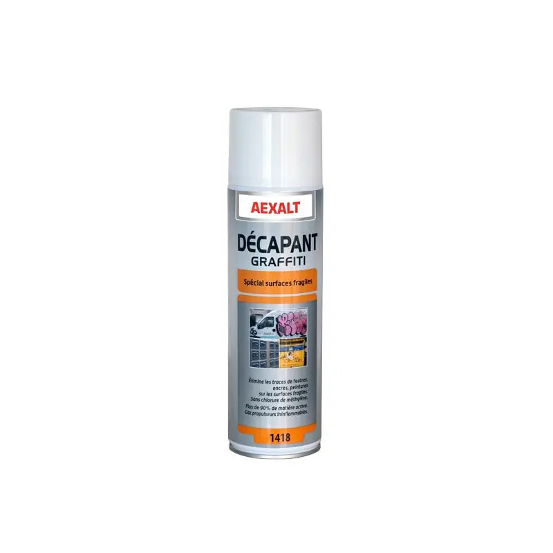 Aérosol décapants graffiti Porte de douche x 650 ml spécial surfaces f