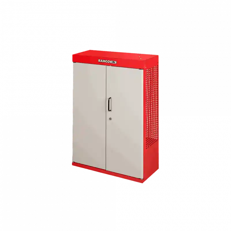 Armoire murale 2 portes Rouge 1495CD60RED