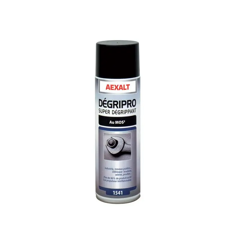 Aérosol super dégrippant au MOS2 Porte de douche x 650 ml DÉGRIPRO
