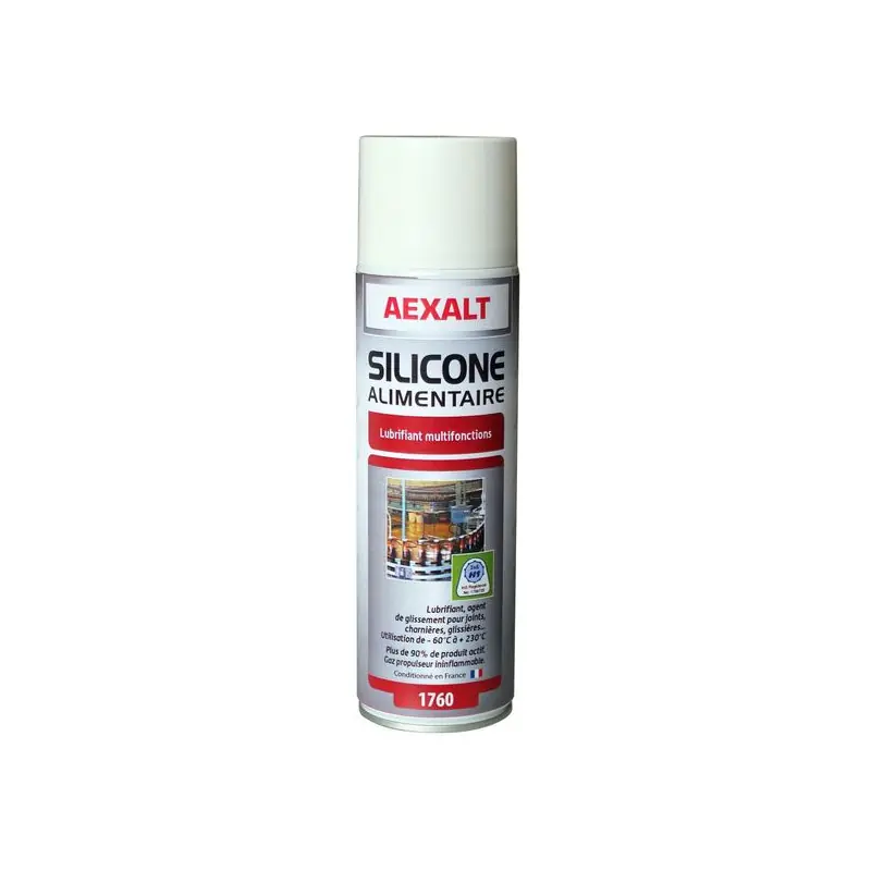 Aérosol lubrifiant multifonctions silicone alimentaire Porte de douche