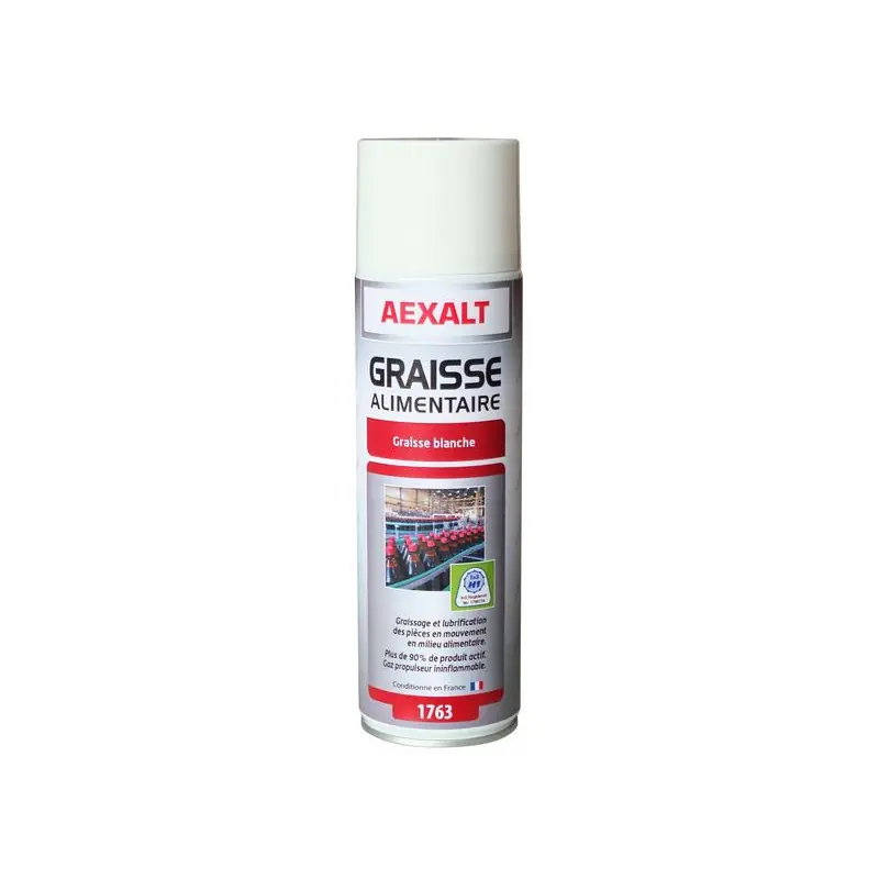 Aérosol graisse blanche alimentaire WP Porte de douche x 650 ml