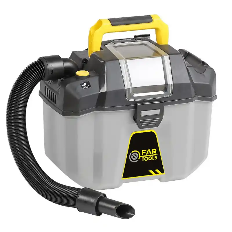 Aspirateur eau et poussière sans fil 18V Li-ion 10 L 16 Kpa XF-Vacuum