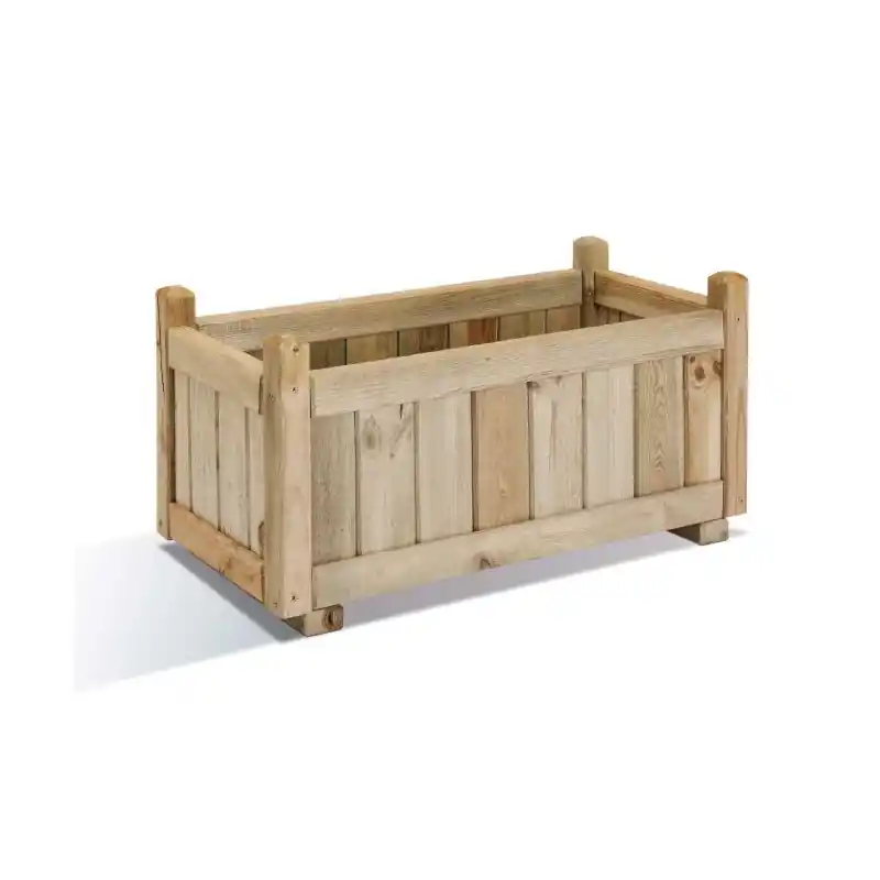 Bac à fleurs en bois rectangle 113L VENDOME 100