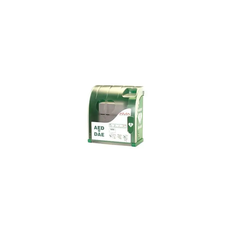 Armoire pour défibrillateur en ABS et Polycarbonate avec alarme DEFIB