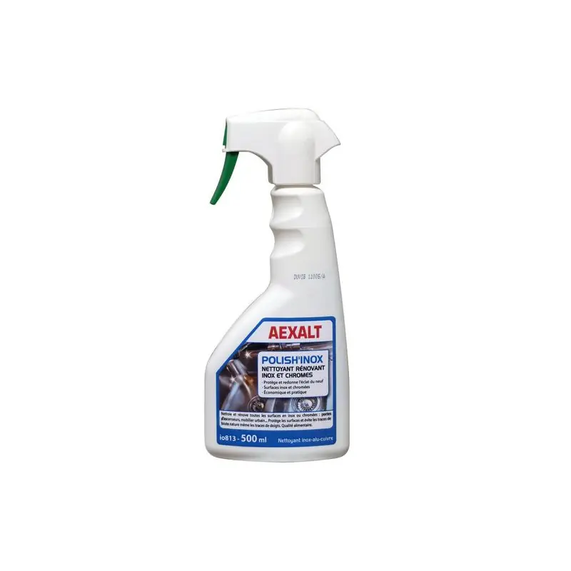 Aérovap liquide nettoyant lustrant inox chromes POLISH‘INOX Porte douc