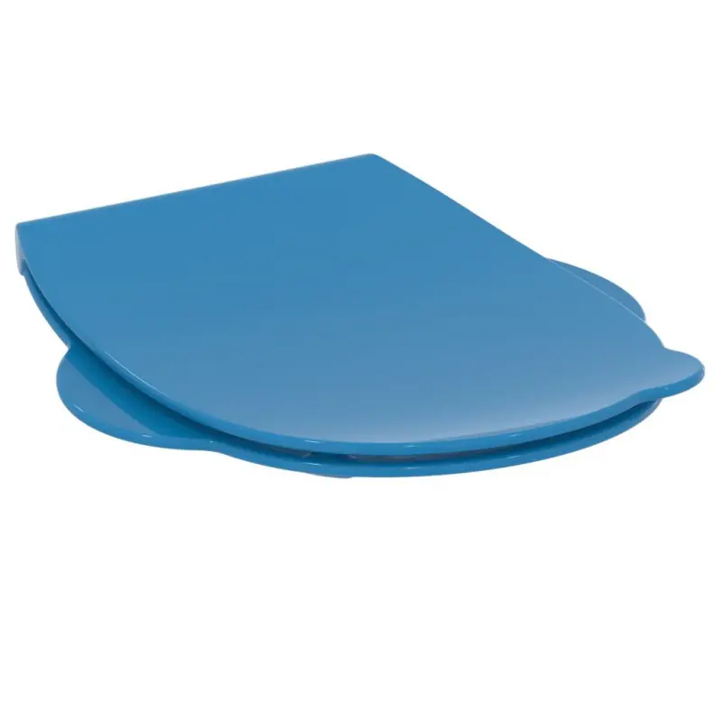 Assise et abattant pour cuvette indépendante bleu Contour 21