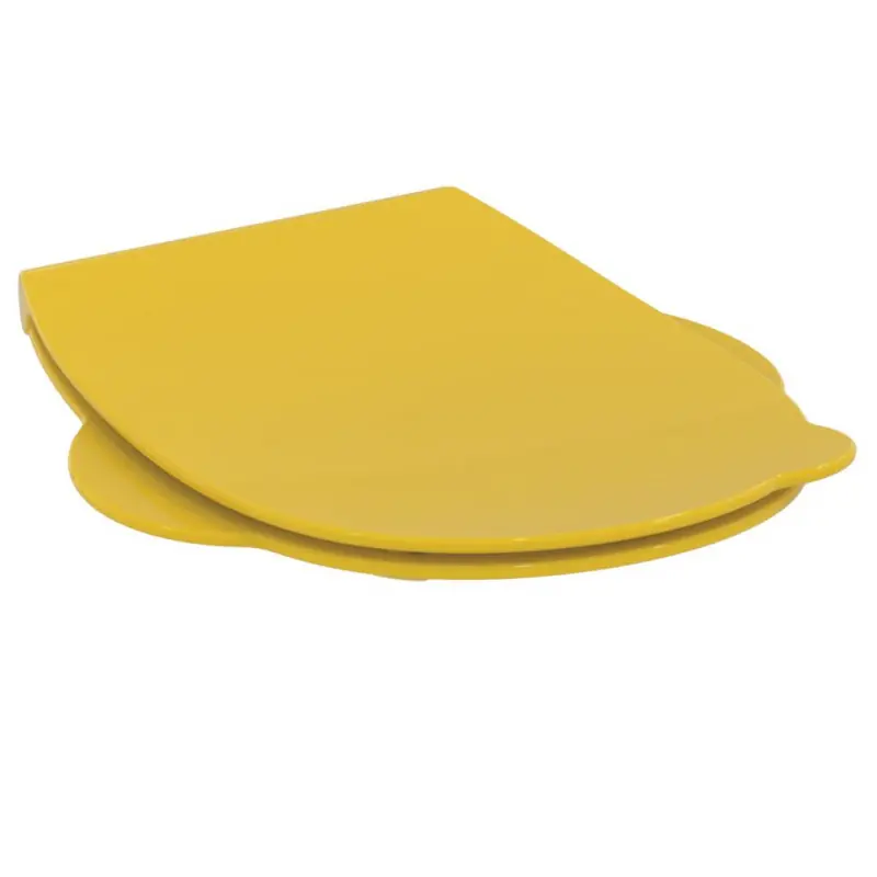 Assise et abattant pour cuvette indépendante jaune Contour 21