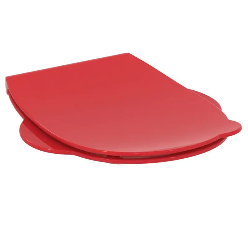 Assise et abattant pour cuvette indépendante rouge Contour 21