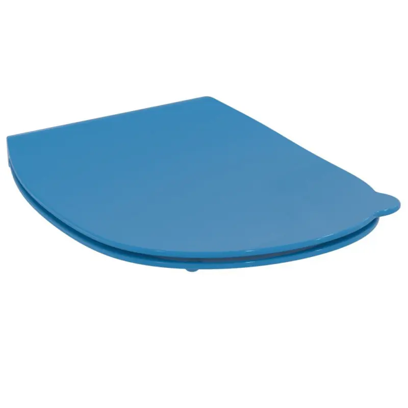 Assise et abattant pour cuvette suspendue enfant bleu Contour 21