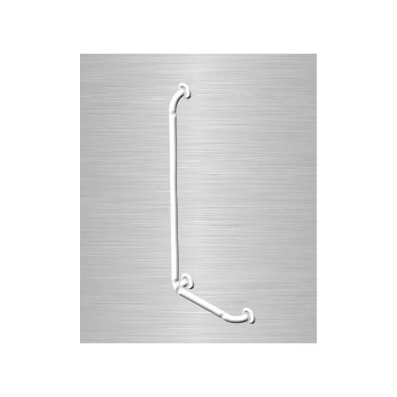 Barre d‘appui lisse renforcée main courante L Option5 blanche (Accessi