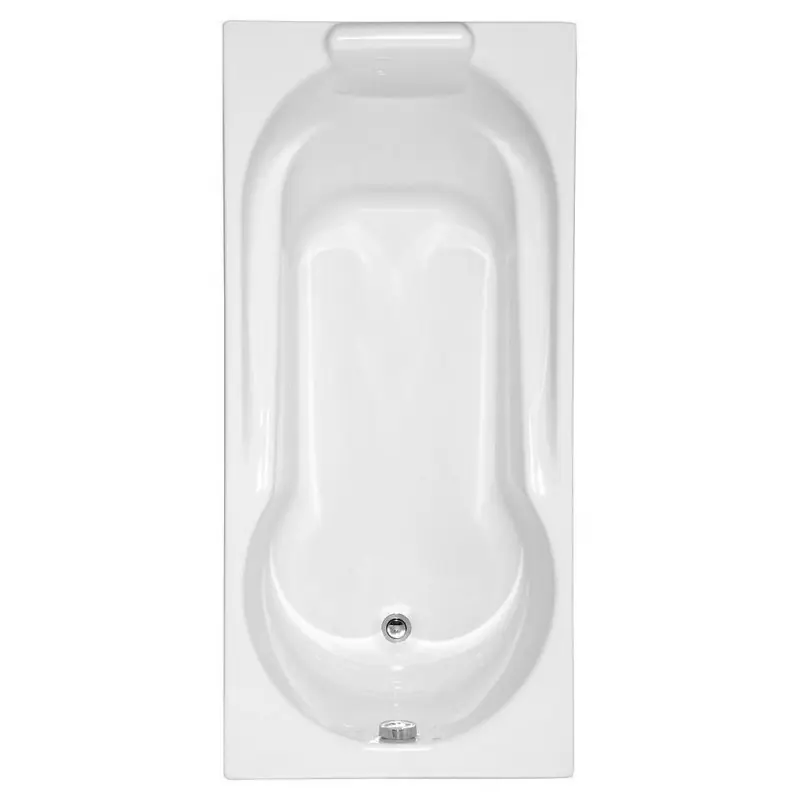 Baignoire rectangulaire 140x70x525-535 cm 70-140 L coloris blanc Essin