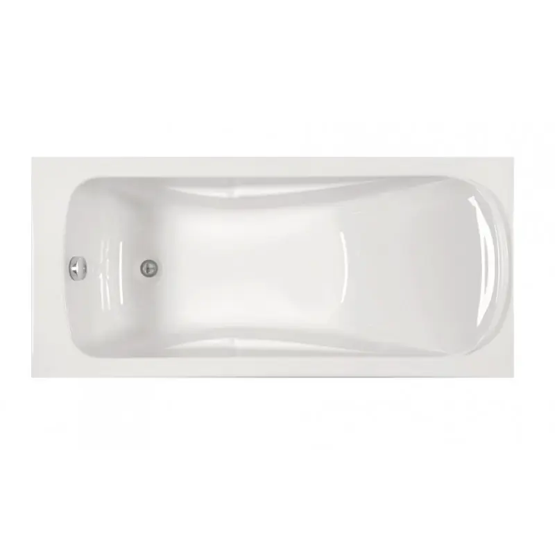Baignoire rectangulaire 170x70 cm 75 145 L Blanc LORIA