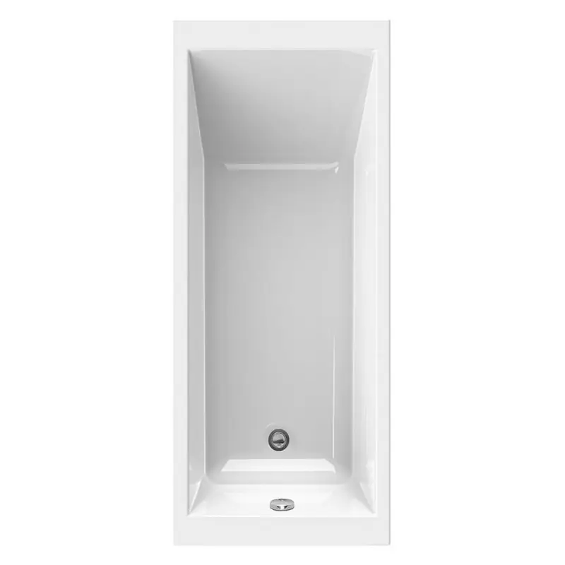 Baignoire rectangulaire 175x75x55-57 cm 165-235 L avec pieds Spacy