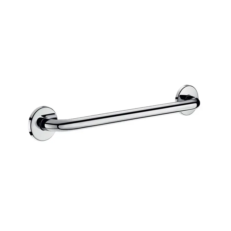Barre d‘appui droite pour PMR Diam 25mm 300 mm en inox poli brillant