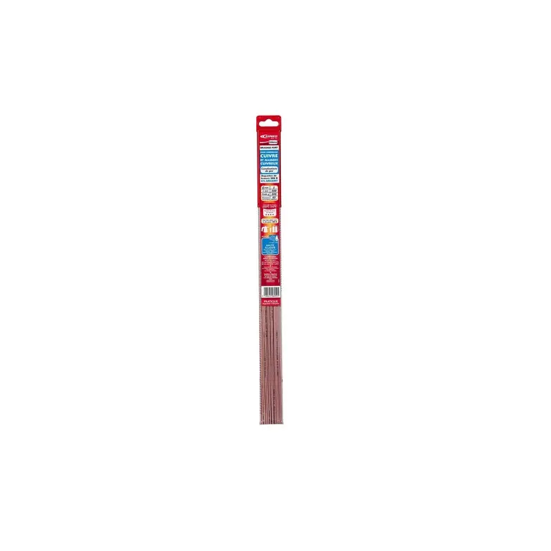 Baguettes de brasure cuivre Ph 6% argent agréée ATG 500g