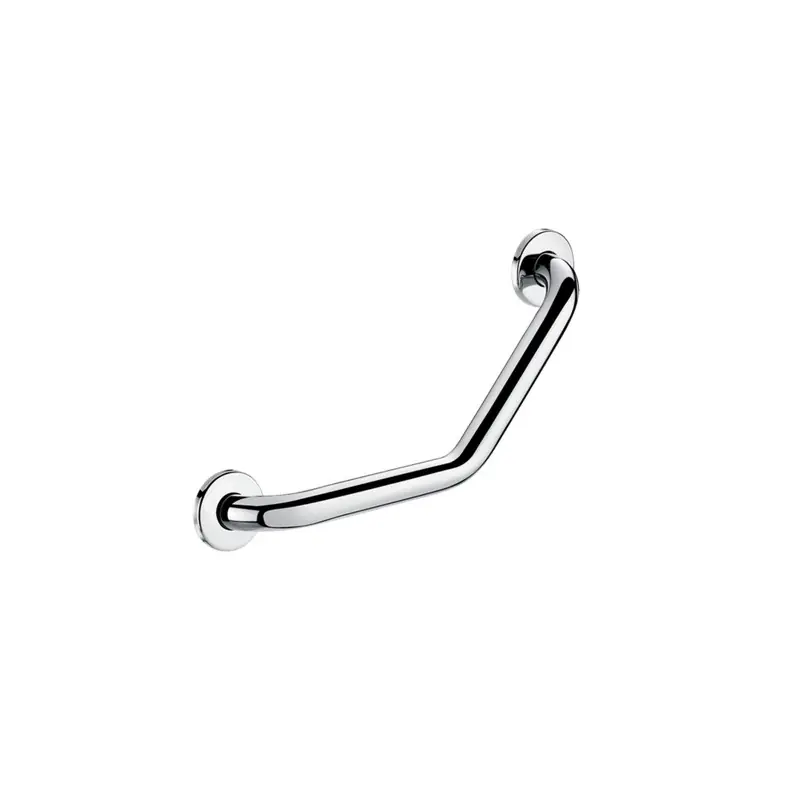 Barre d‘appui coudée 135° D32 220x220mm inox poli brillant Delabie