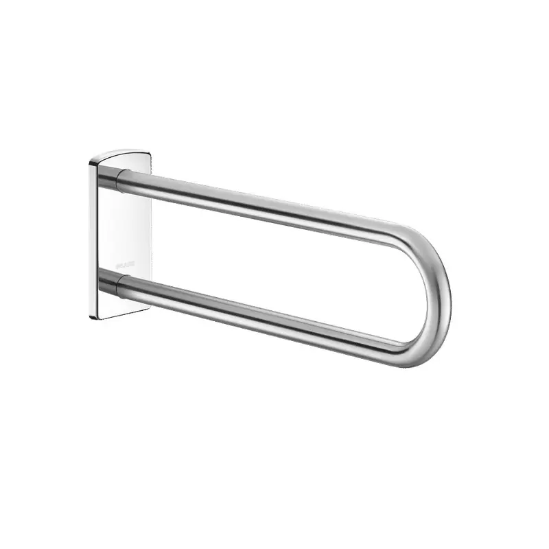 Barre d‘appui fixe Diam 32mm L. 650 mm Inox poli satiné pour PMR