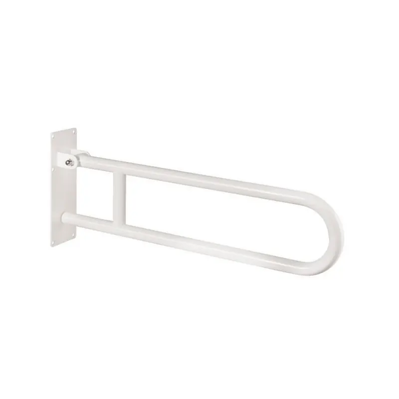 Barre d‘appui relevable blanc 760mm Diam 32 mm