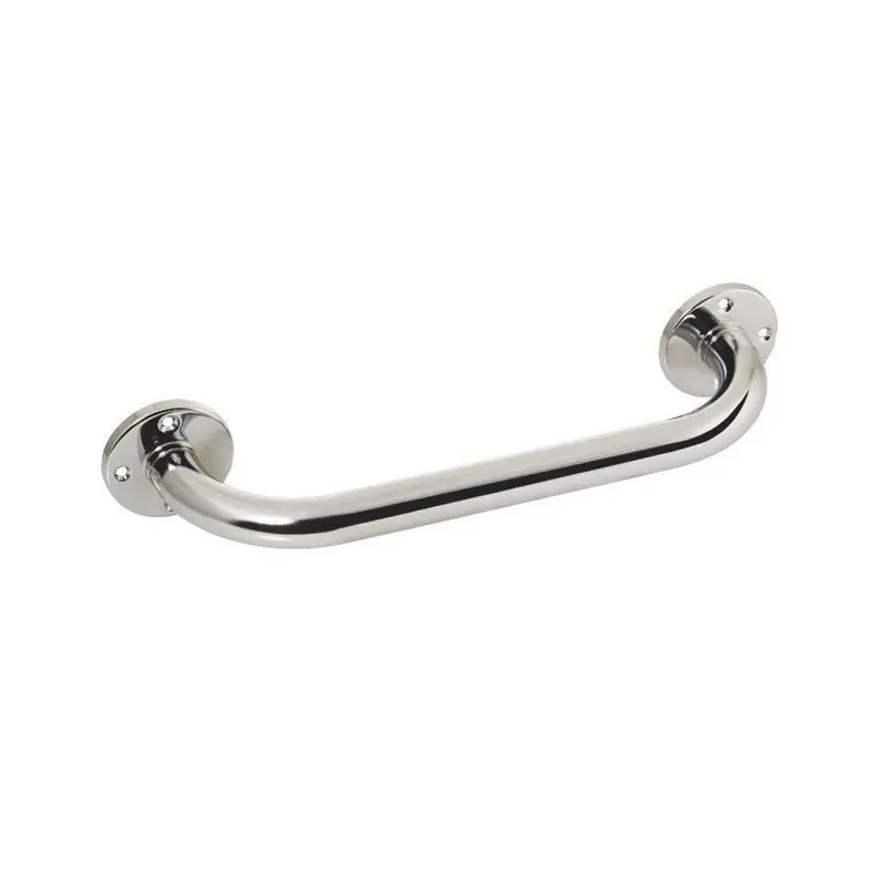 Barre de relèvement droite laiton chromé Diam 25 mm 300mm