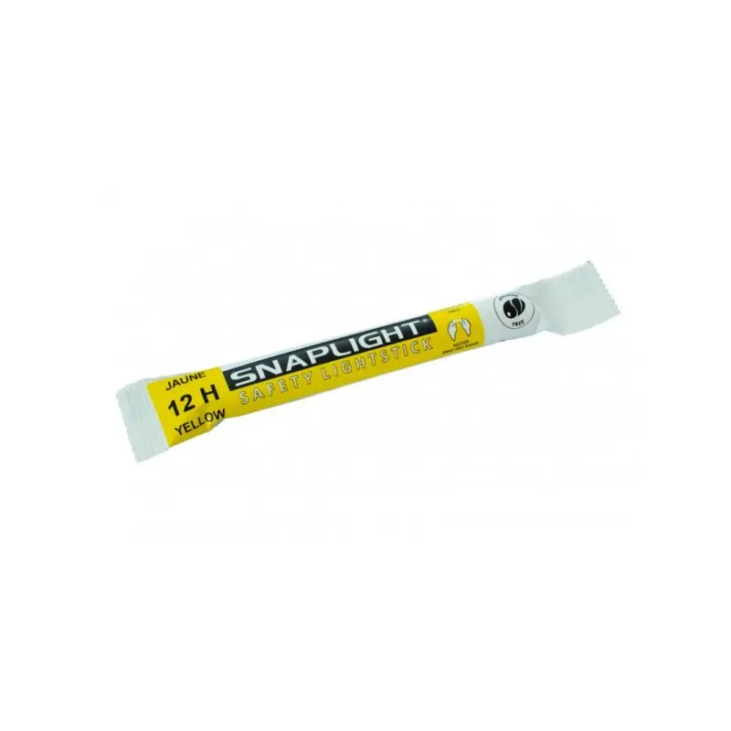 Baton lumineux Cyalume Snaplight jaune 12h